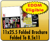 11x25.5 Trifold - Direct Mail | Cheapest EDDM Printing